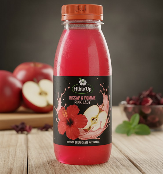 Hibis'Up - Jus Bissap Pomme fraichement pressée