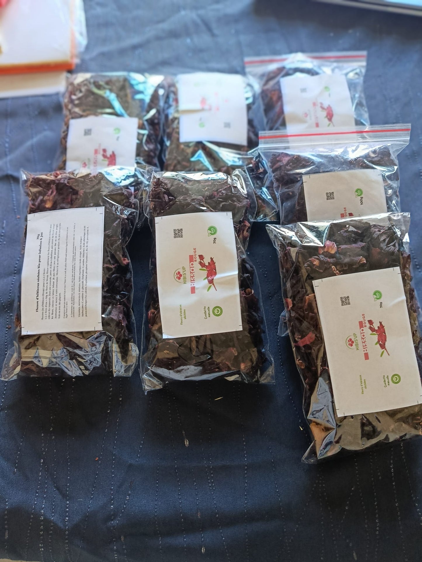 Sachets Fleurs Hibiscus Qualité