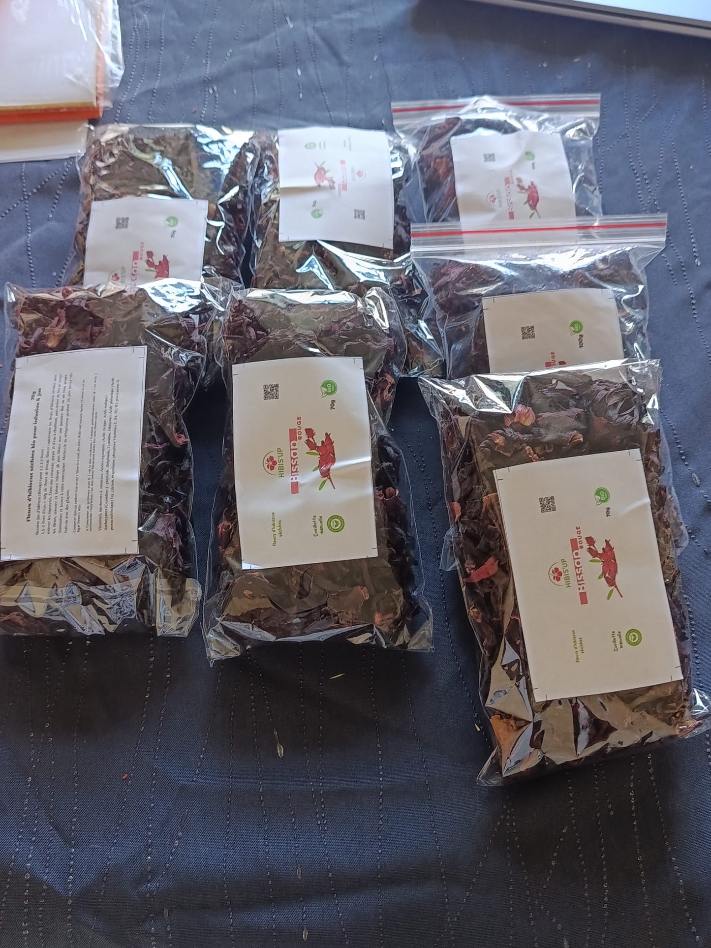 Sachets Fleurs Hibiscus Qualité
